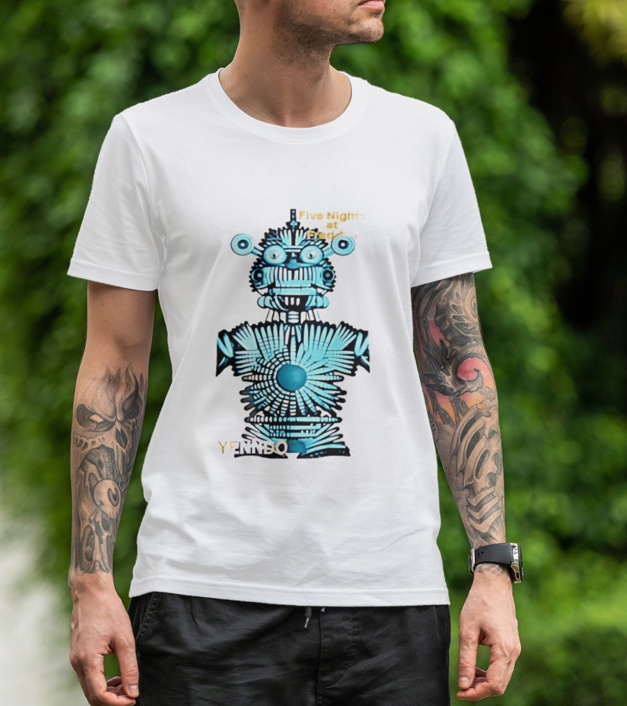 Five Nights At Freddy's Sister Location Yenndo Character Minimalist T-Shirt