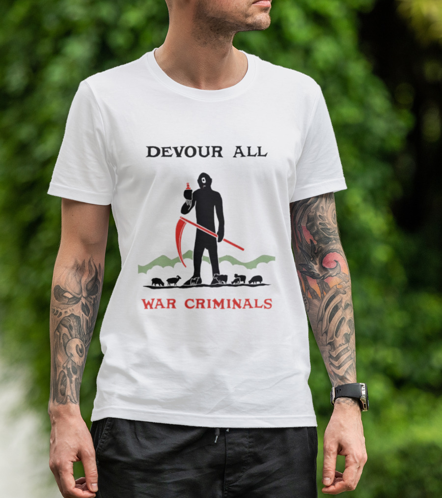 Cyclops Polyphemus Greek Mythology Devour All War Criminals T-Shirt