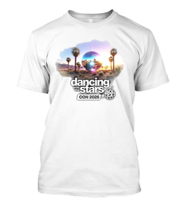 Dancing With The Stars Con 2026 Disco Desert Palm Oasis T-Shirt