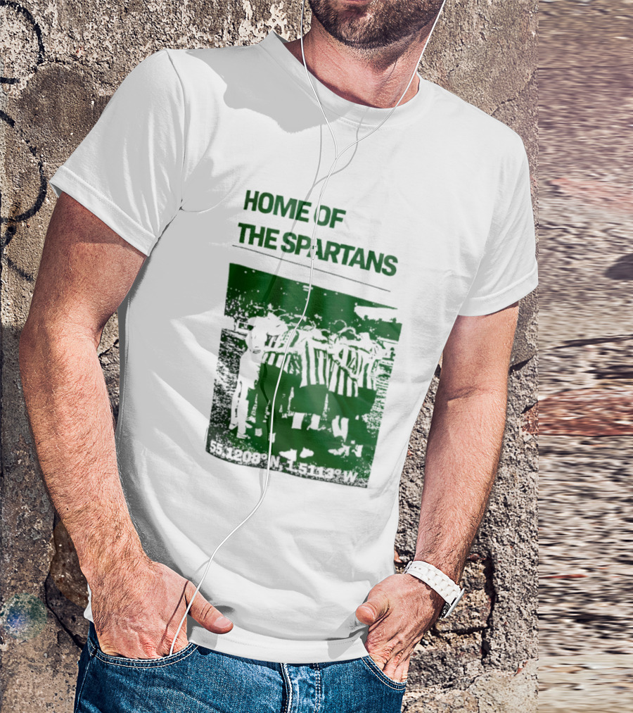 Home Of The Spartans 55.1208° N 15113° W T-Shirt