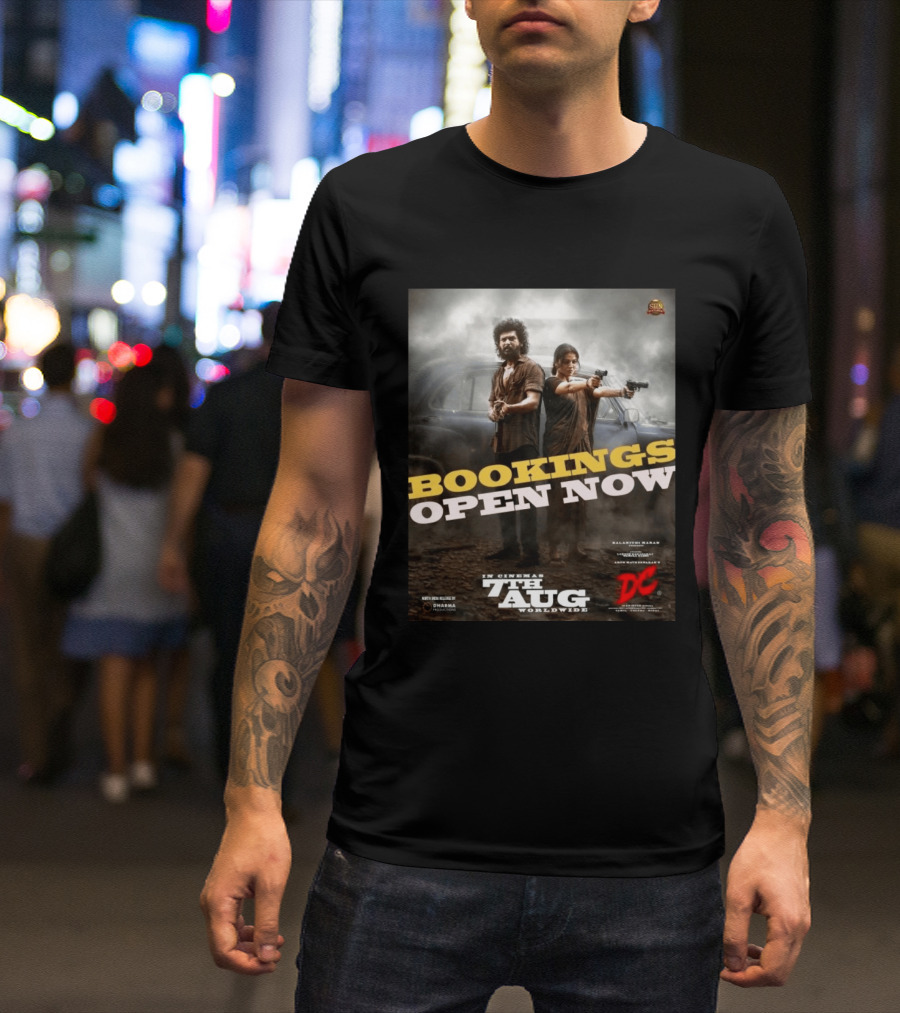Bookings Open Now For DC In Cinema 7th Aug Worldwide T-Shirt