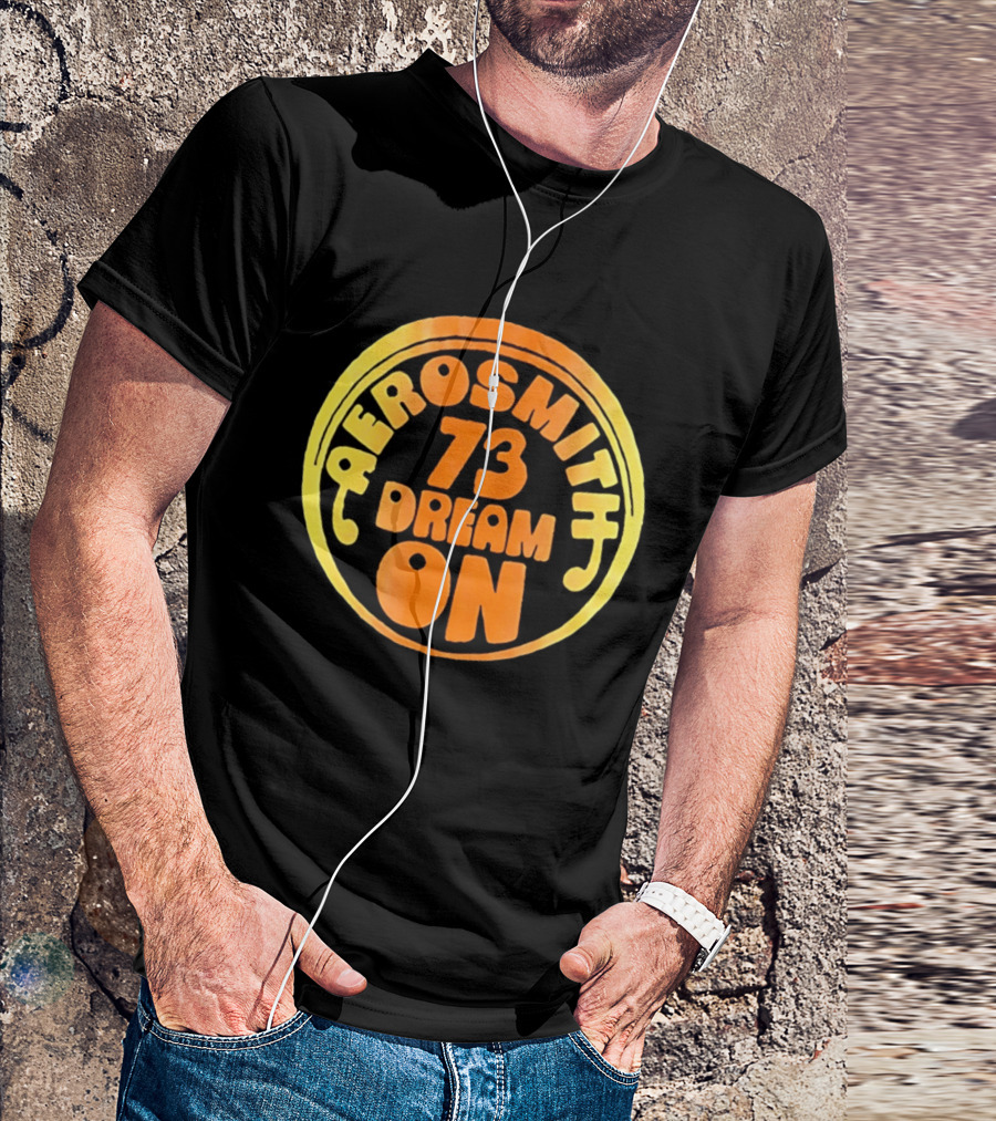 Aerosmith 73 Dream On 1973 Classic Rock T-Shirt