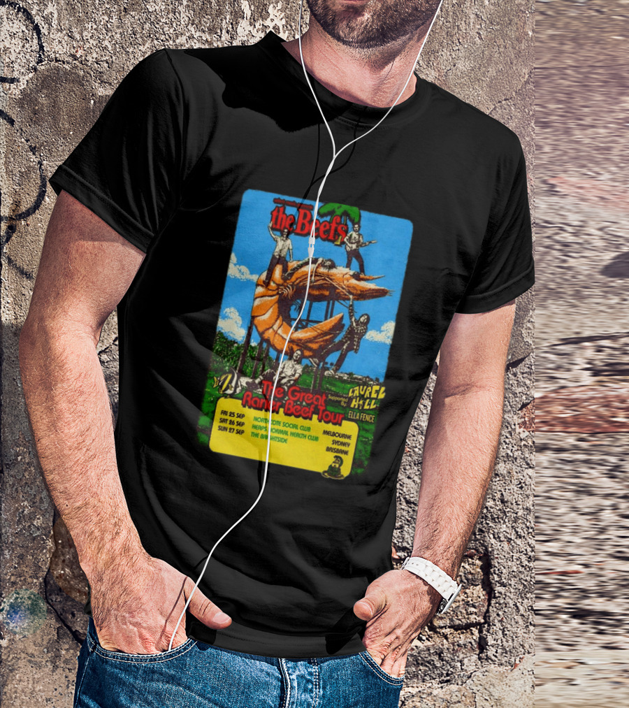 The Beefs 2026 The Great Rarier Beef Tour Melbourne Sydney Brisbane T-Shirt
