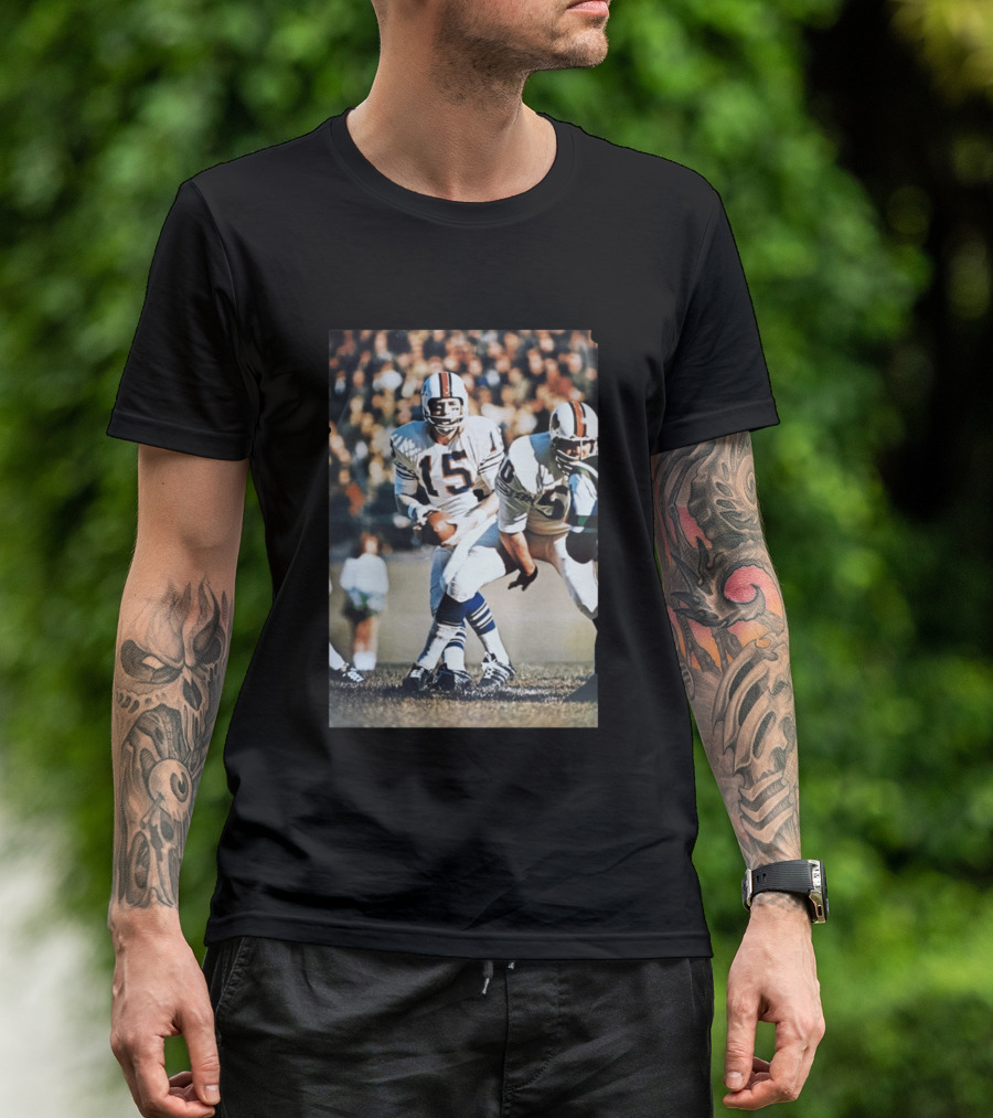 Buffalo Bills Jack Kemp 1968 AFL Football Action Renselaar T-Shirt