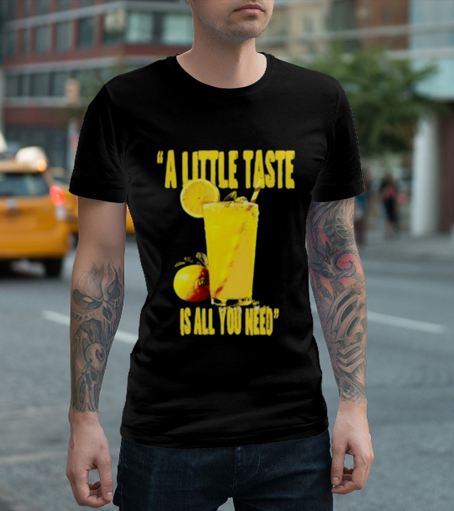Louis Lemonade Tour 2025 A Little Taste Is All You Need Long Sleeve T-Shirt