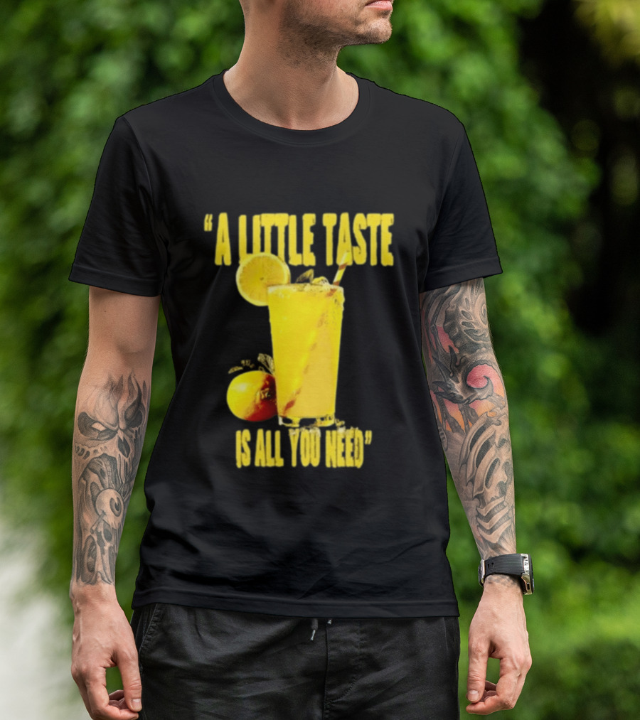 Louis Lemonade Tour 2025 A Little Taste Is All You Need Long Sleeve T-Shirt