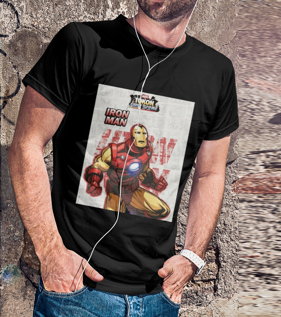 Marvel Tokon First Strike Iron Man Comic T-Shirt
