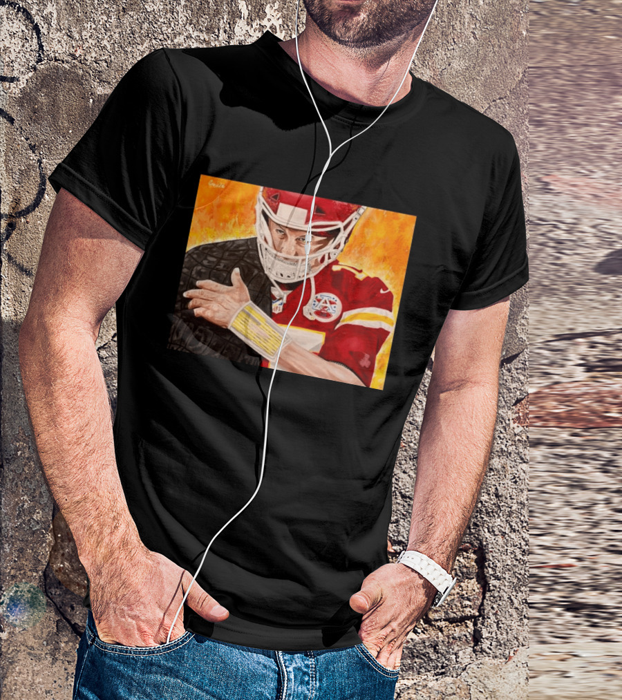 NFL Patrick Mahomes Kansas City Chiefs Player T-Shirt