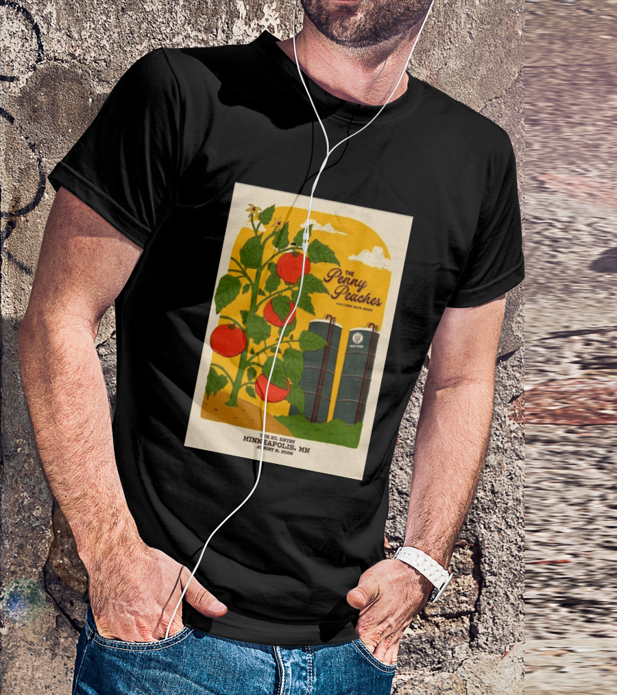 Penny Peaches With Loose Rope Series 7th Street Entry Minneapolis MN August 8 2026 T-Shirt