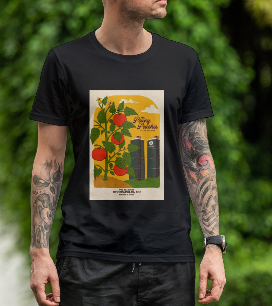 Penny Peaches With Loose Rope Series 7th Street Entry Minneapolis MN August 8 2026 T-Shirt