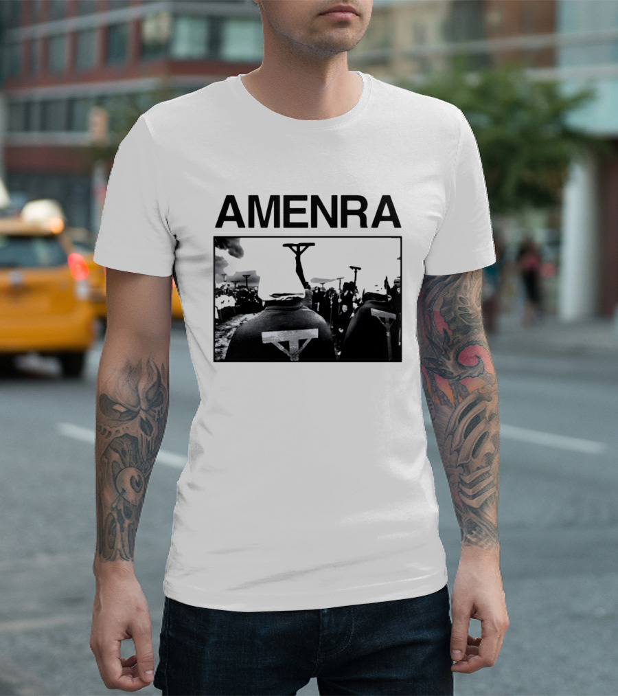 Amenra Ik Vond Je In De Ogen Van Mijn Medemens Crucifix T-Shirt