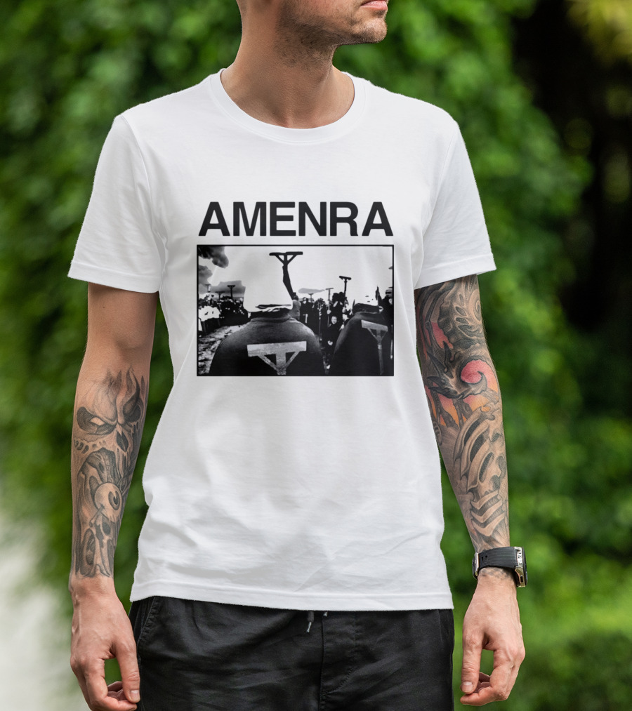 Amenra Ik Vond Je In De Ogen Van Mijn Medemens Crucifix T-Shirt