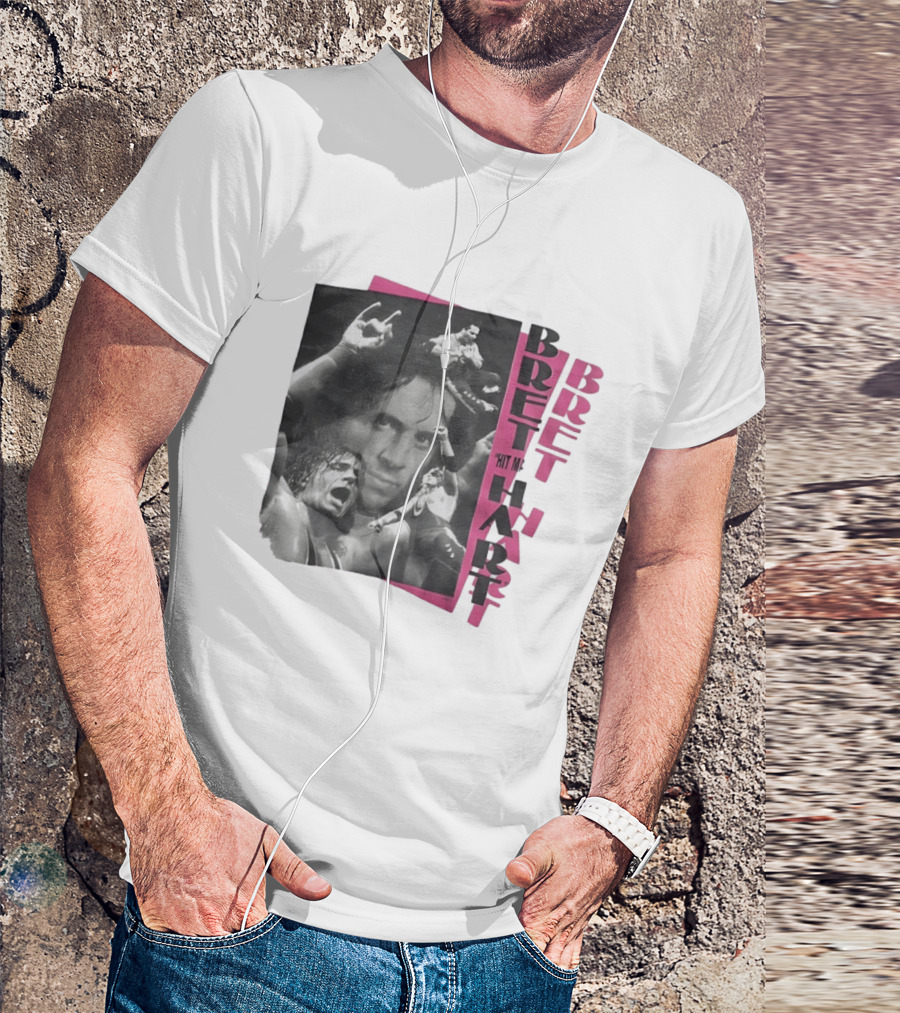 Bret Hit Man Hart WWF Wrestling Legend T-Shirt