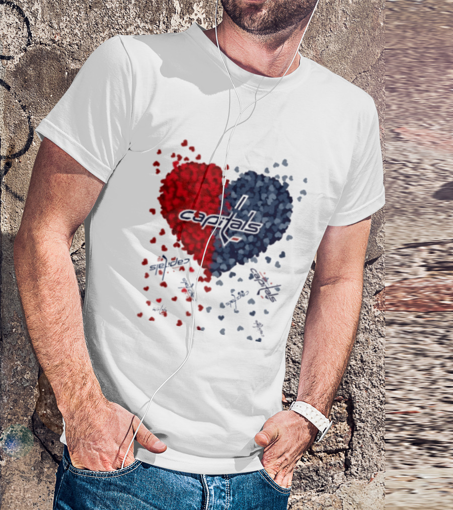 Original Capitals Heart Washington Hockey NHL 2026 T-Shirt