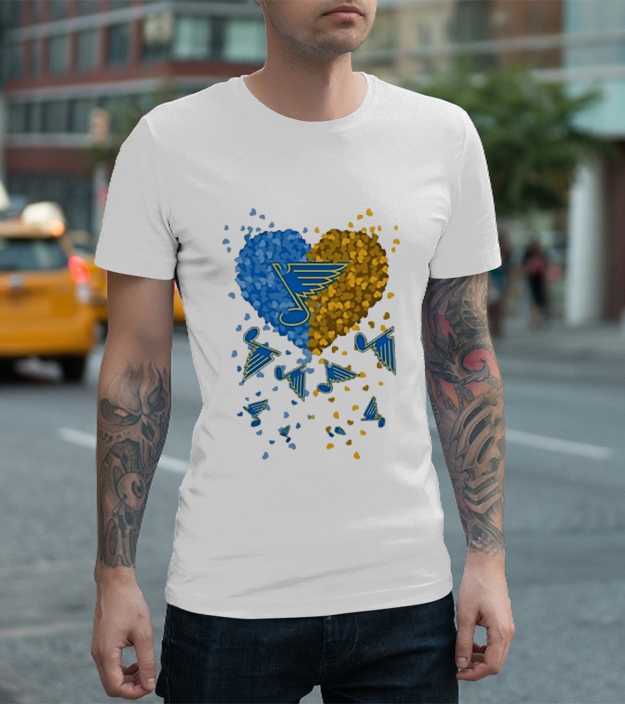 Classic St Louis Blues Heart NHL Hockey 2026 T-Shirt