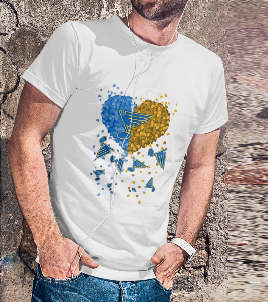 Classic St Louis Blues Heart NHL Hockey 2026 T-Shirt
