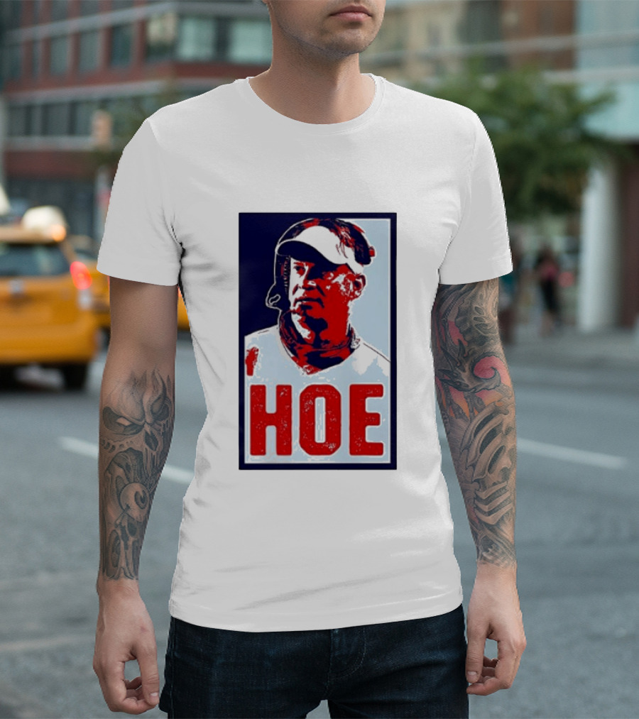 Lane Kiffin Hoe Red Blue Artistic T-Shirt