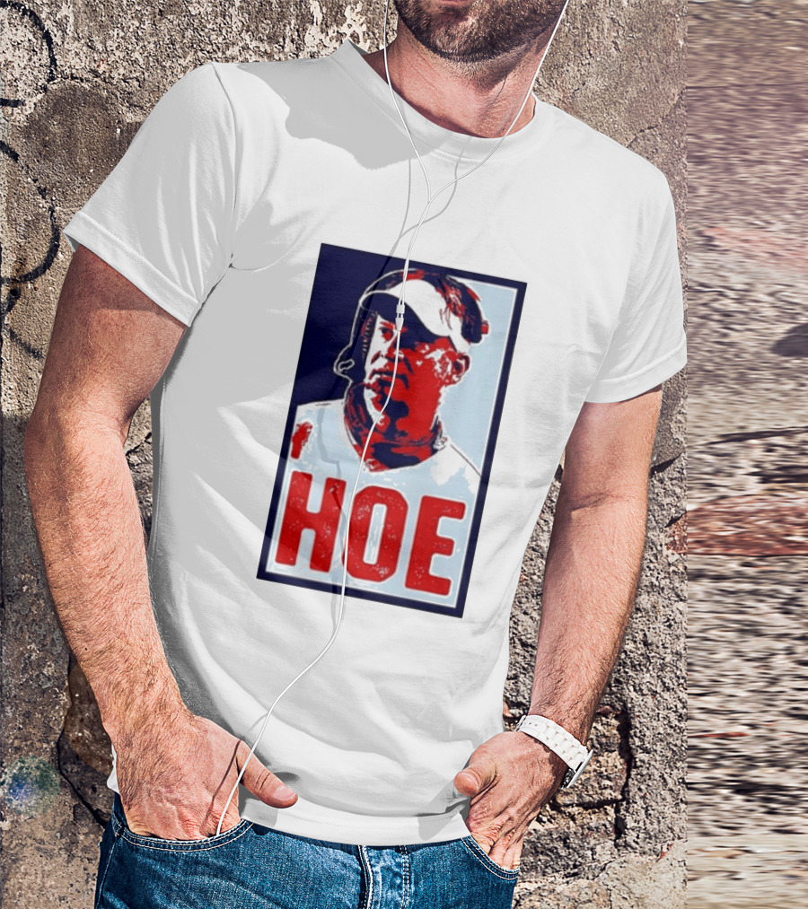 Lane Kiffin Hoe Red Blue Artistic T-Shirt