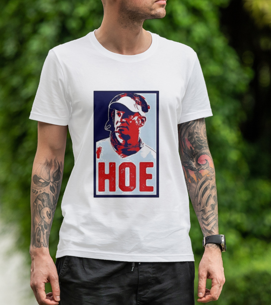 Lane Kiffin Hoe Red Blue Artistic T-Shirt