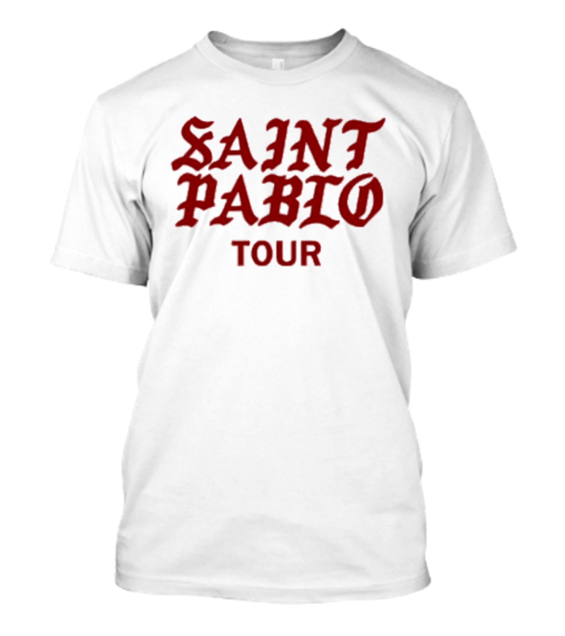 Saint Pablo Tour Official Merchandising T-Shirt
