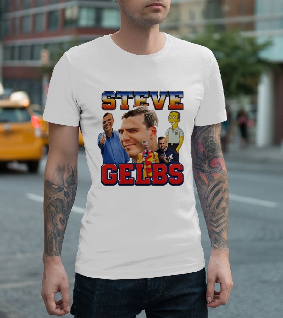 STEVE GELBS SNY Mets Broadcaster Sports Reporter T-Shirt