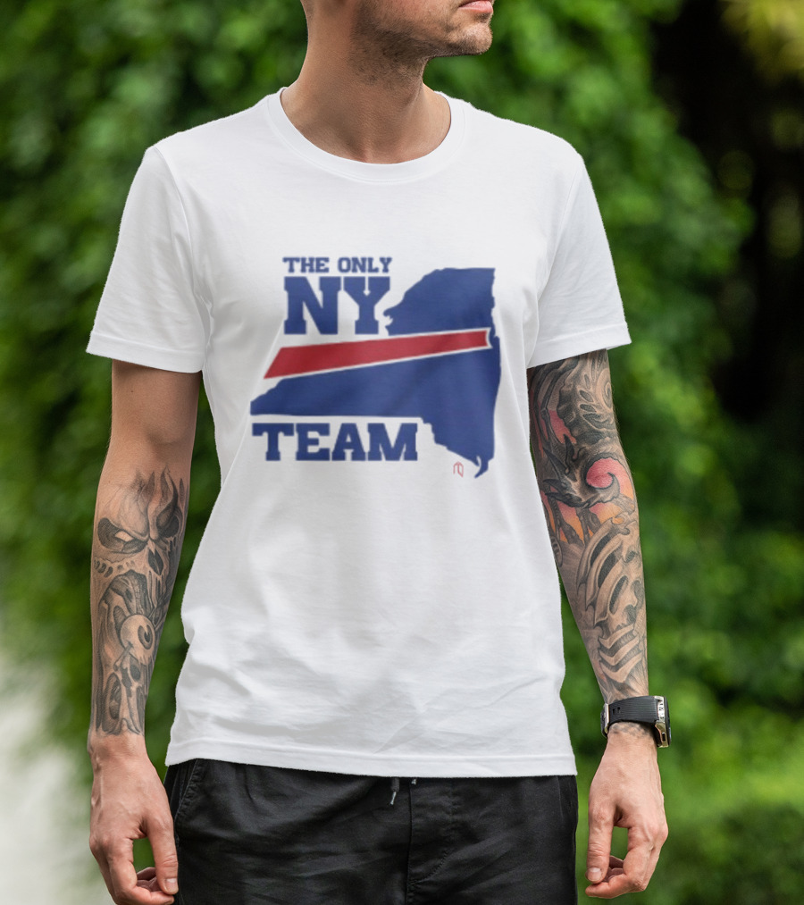 The Only NY Team Buffalo Bills Of State T-Shirt