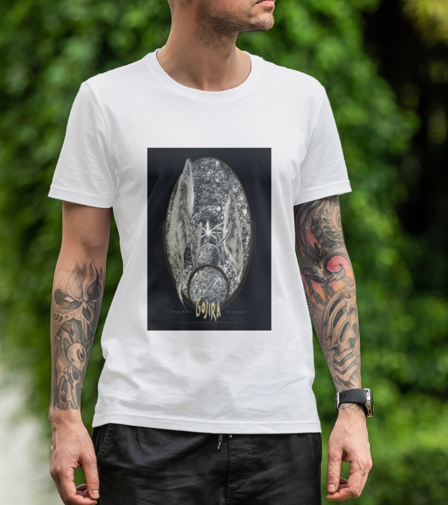 Gojira From Mars To Sirius Saint Herblain France Event December 2 2025 T-Shirt