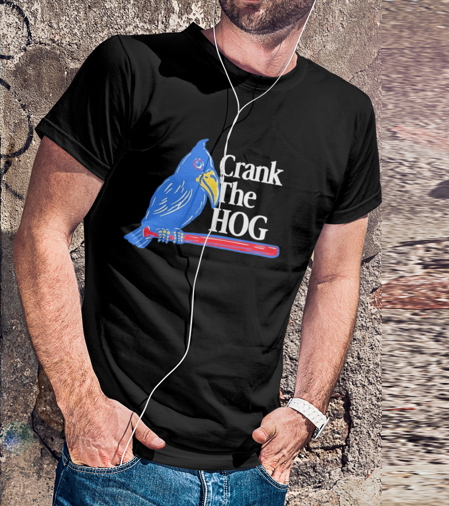 Crank The Hog Villanova Wildcats Basketball Jay Wright NCAA Sports T-Shirt