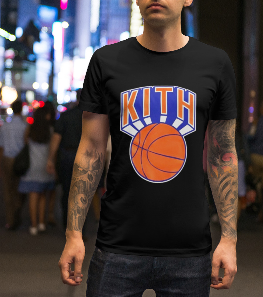 Kith Night New York Knicks Presented By Delta November 2025 Mecca Of Basketball T-Shirt