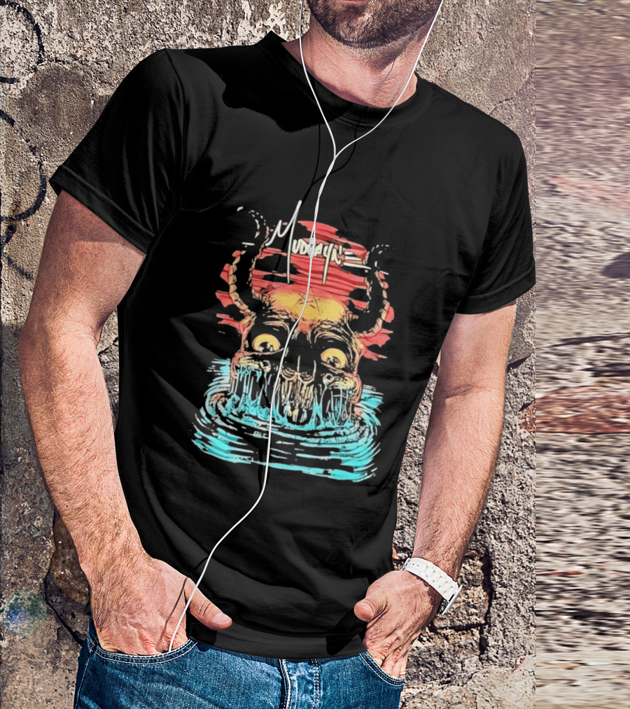 Mudvayne Skull Horns Water Heavy Metal T-Shirt