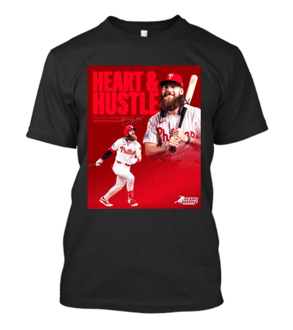 Philadelphia Phillies Heart & Hustle Award Winner Brandon Marsh T-Shirt