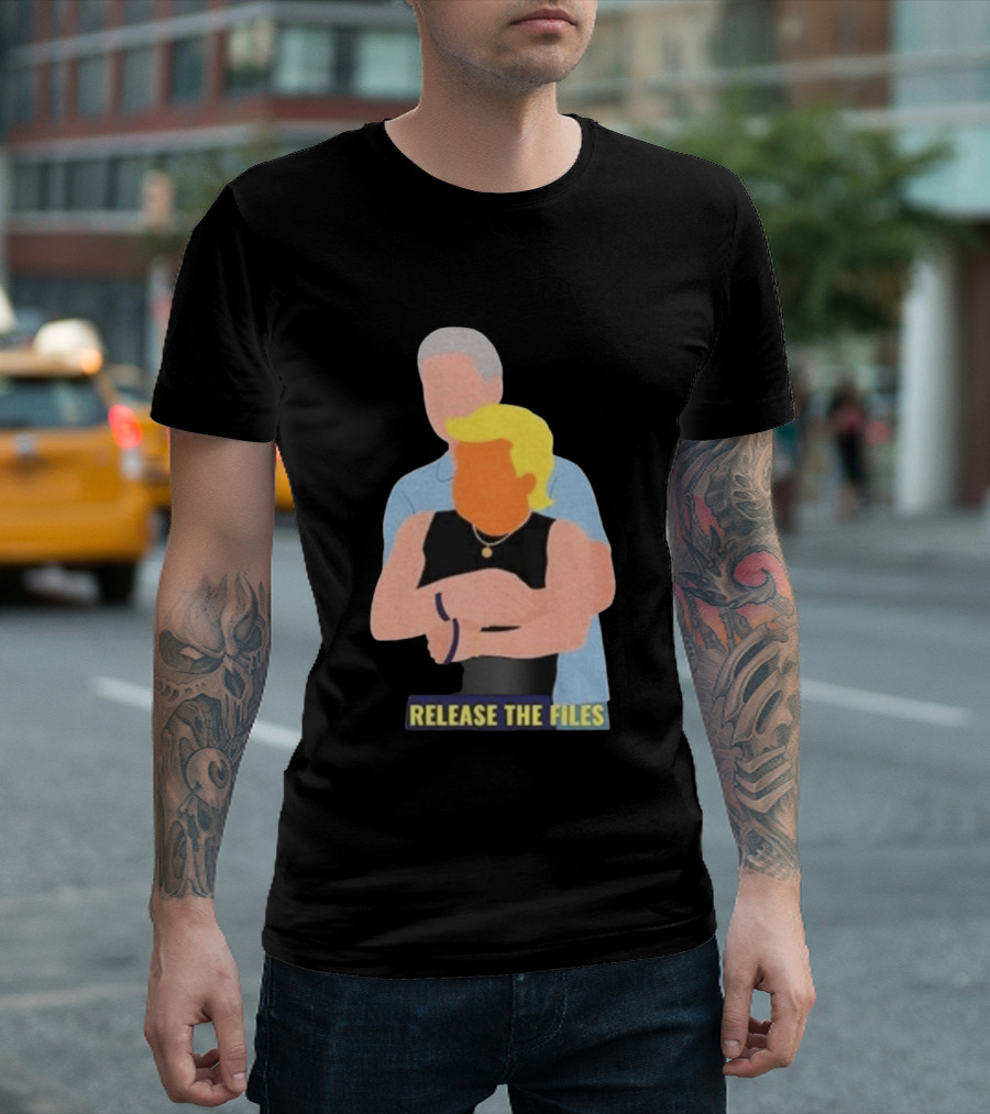Release The Files CEO HR Kiss Cam Meme T-Shirt