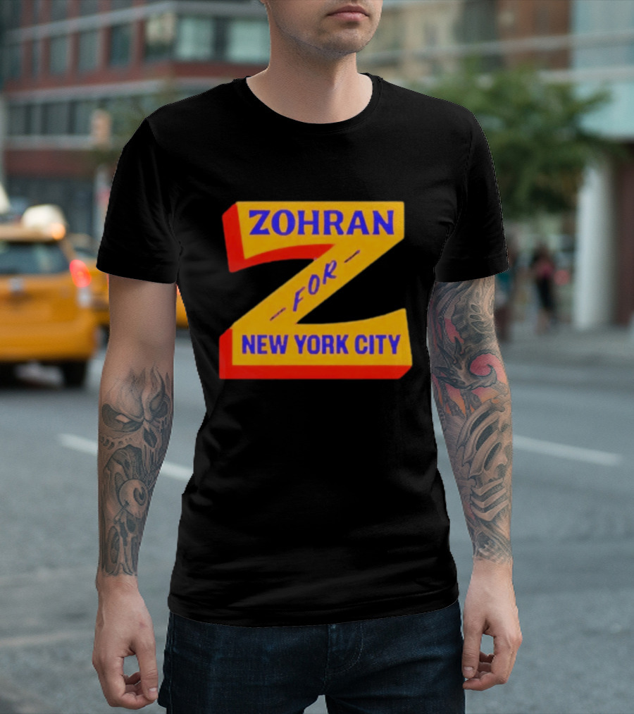 Zohran Mamdani 2025 Z For New York City T-Shirt
