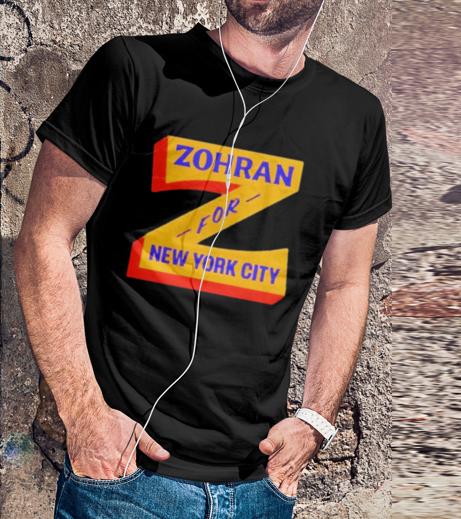 Zohran Mamdani 2025 Z For New York City T-Shirt