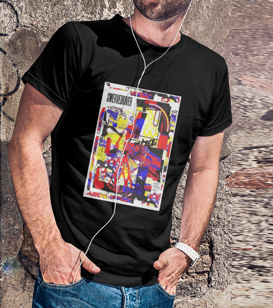 Swervedriver Phoenix Concert Theatre Toronto ON Aug 21 2026 Vibrant Abstract Collage T-Shirt