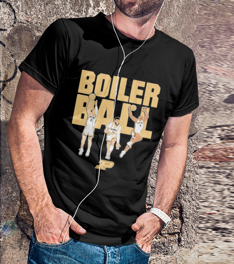 Braden Smith Fletcher Loyer Trey Kaufman Renn Purdue Basketball Boiler Ball T-Shirt