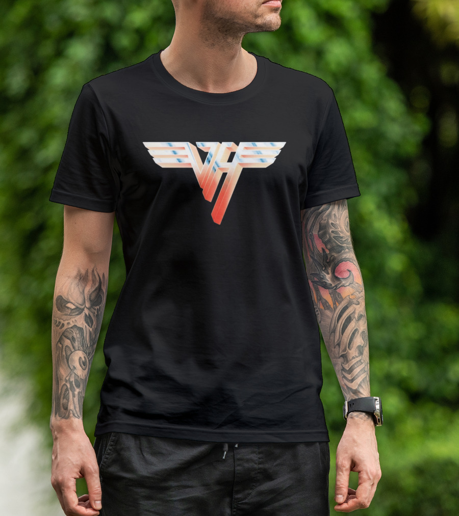 Van Halen VH Emblem Classic Rock T-Shirt