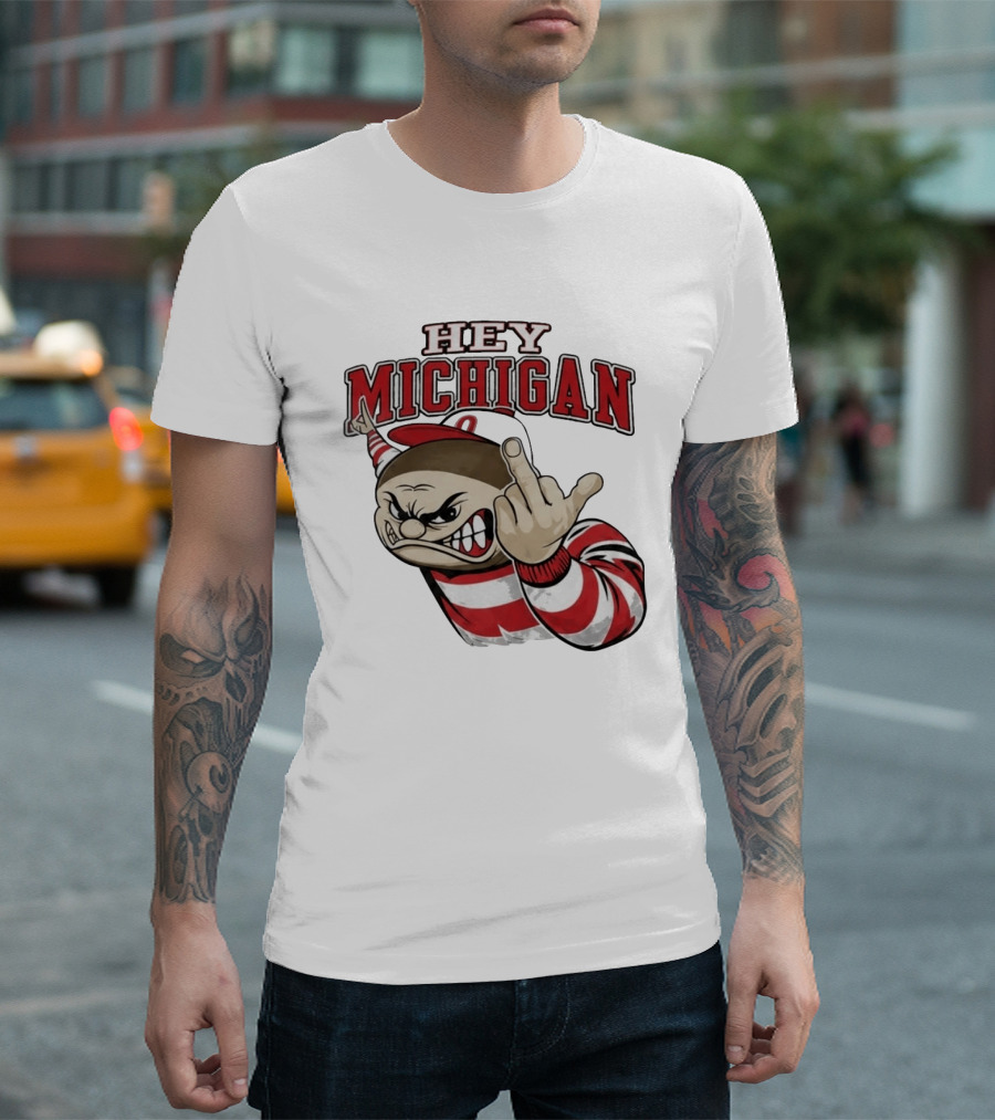 Ishowspeed Hey Michigan Football Rivalry Fan T-Shirt