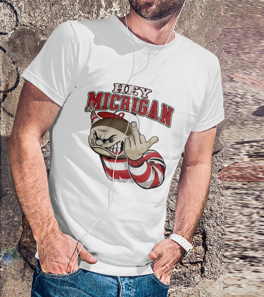 Ishowspeed Hey Michigan Football Rivalry Fan T-Shirt