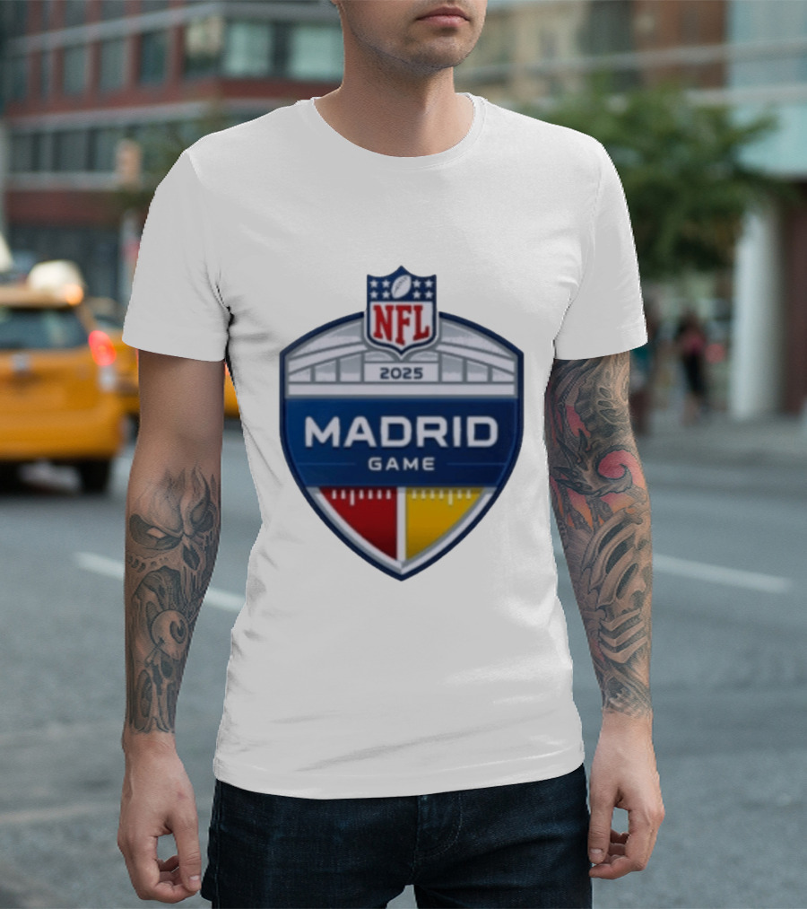 NFL 2025 Madrid Game Event T-Shirt