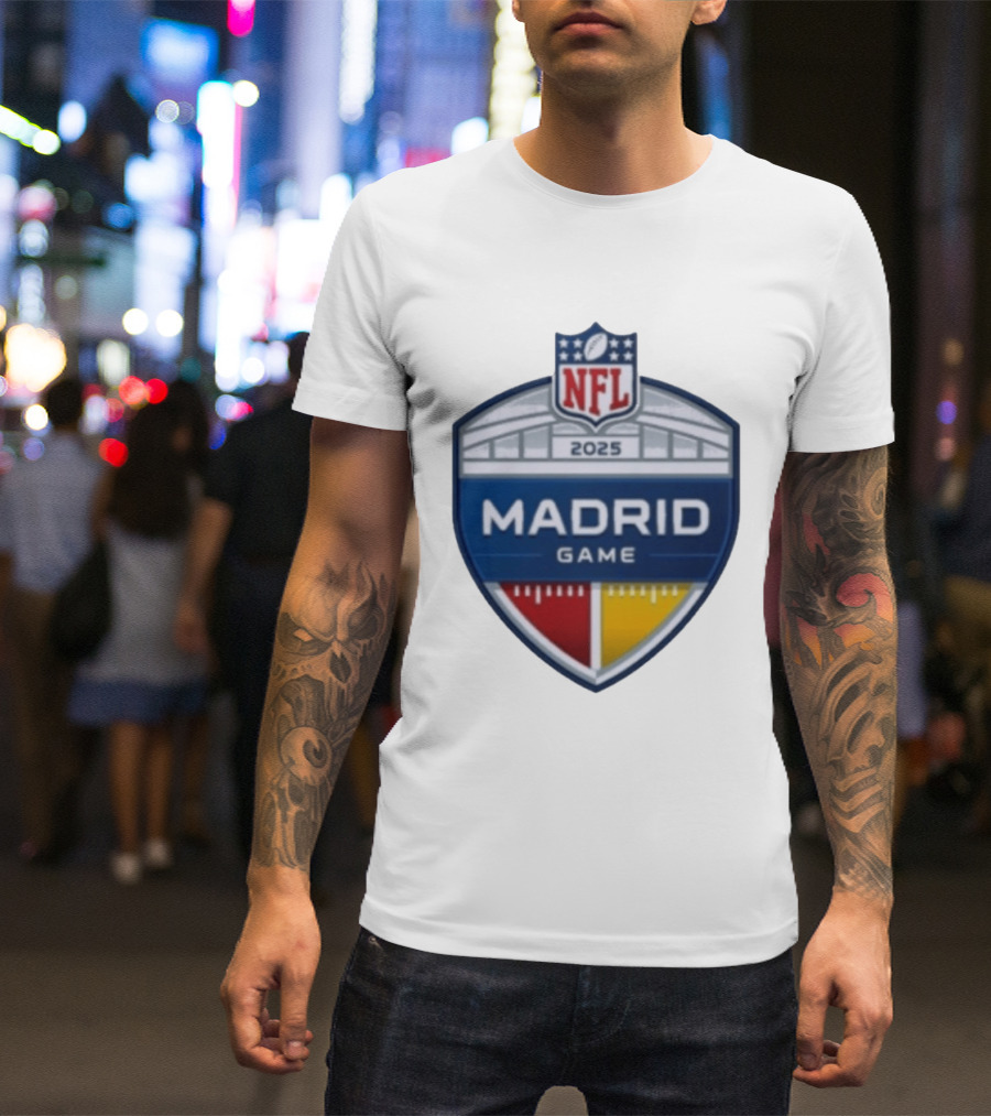 NFL 2025 Madrid Game Event T-Shirt