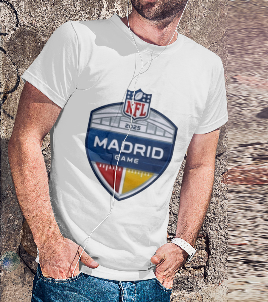 NFL 2025 Madrid Game Event T-Shirt