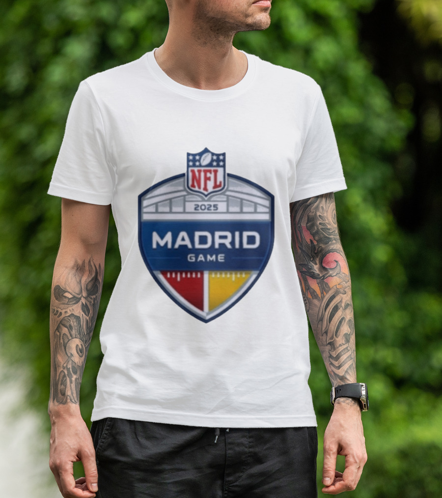NFL 2025 Madrid Game Event T-Shirt