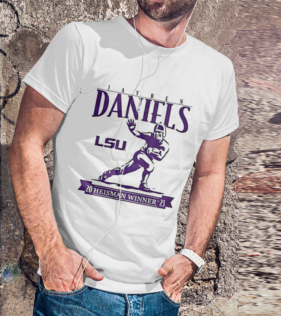 Jayden Daniels LSU Heisman Winner 2023 T-Shirt