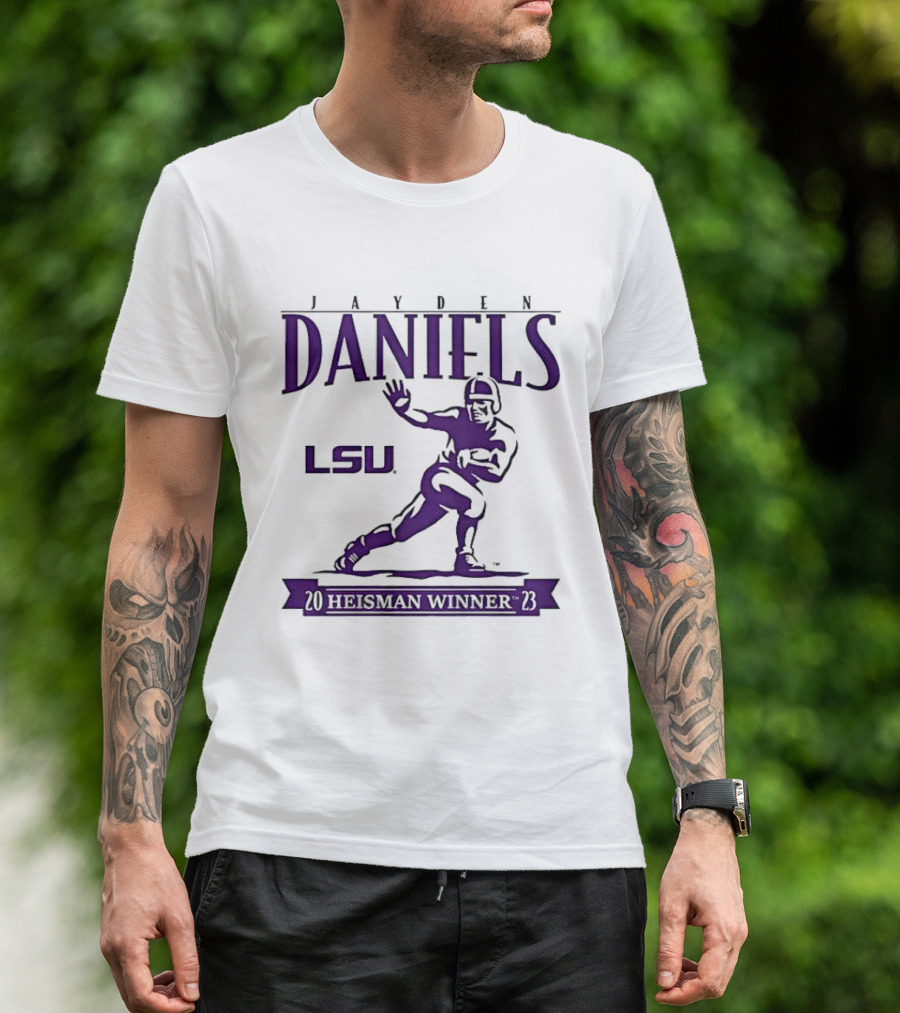 Jayden Daniels LSU Heisman Winner 2023 T-Shirt