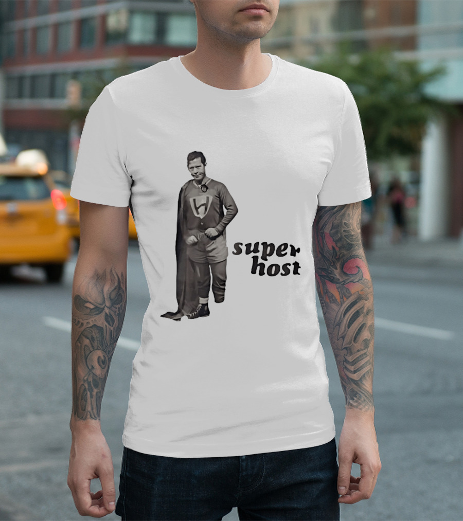 WUAB 43 Cleveland Superhost Lorain Retro Hero T-Shirt