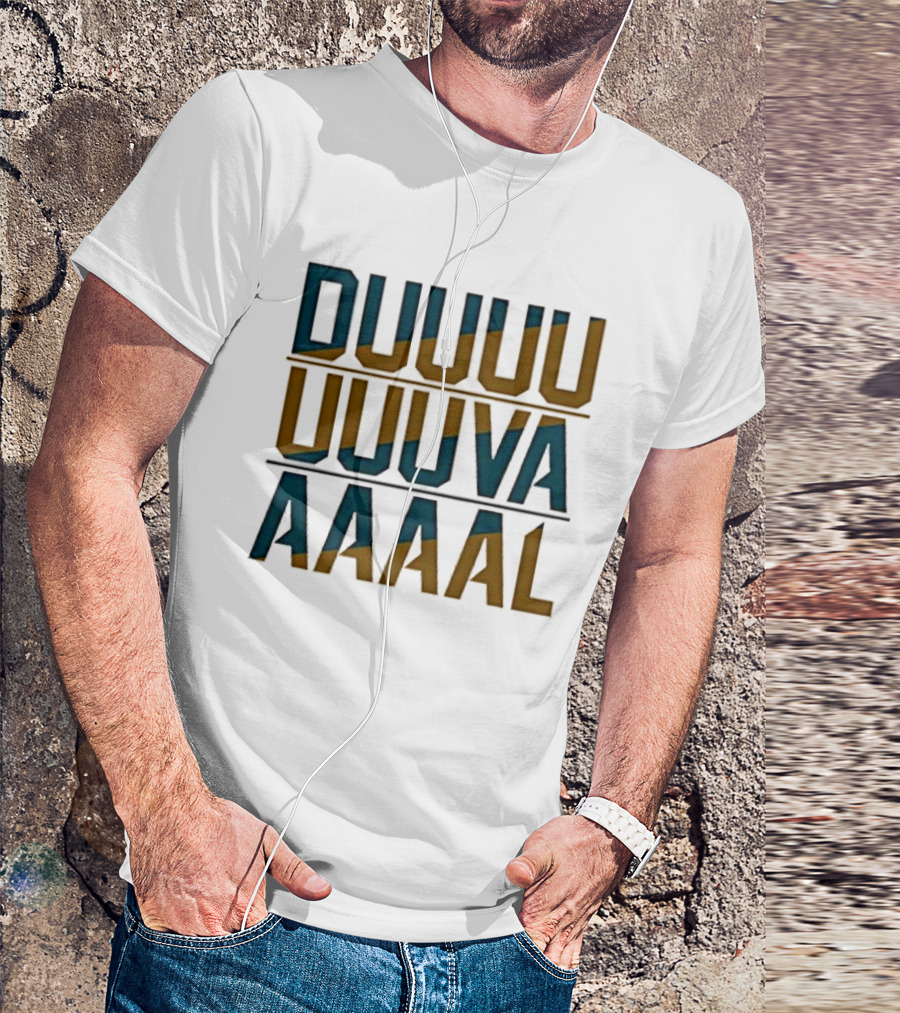 DUUUUUUUUVAAAAAL Jacksonville Jaguars Football Spirit T-Shirt