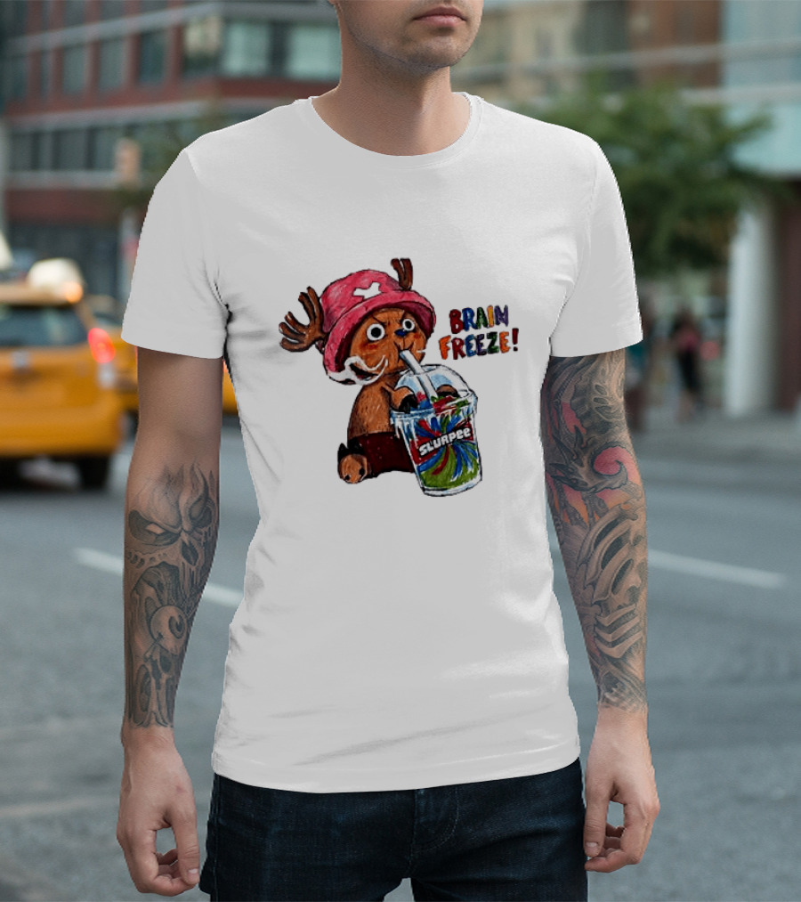 Tony Tony Chopper Slurpee Brain Freeze One Piece T-Shirt
