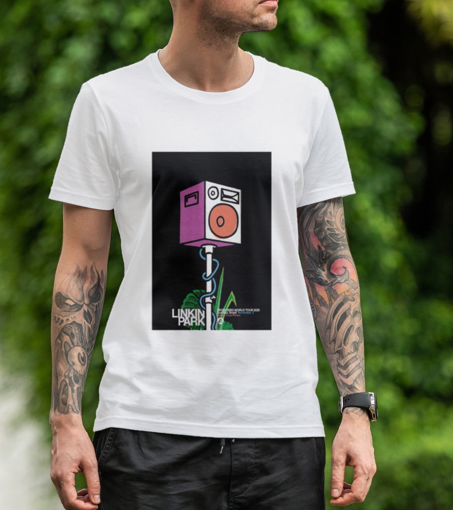 Linkin Park From Zero World Tour Estadio Couto Pereira Curitiba November 5 2025 T-Shirt
