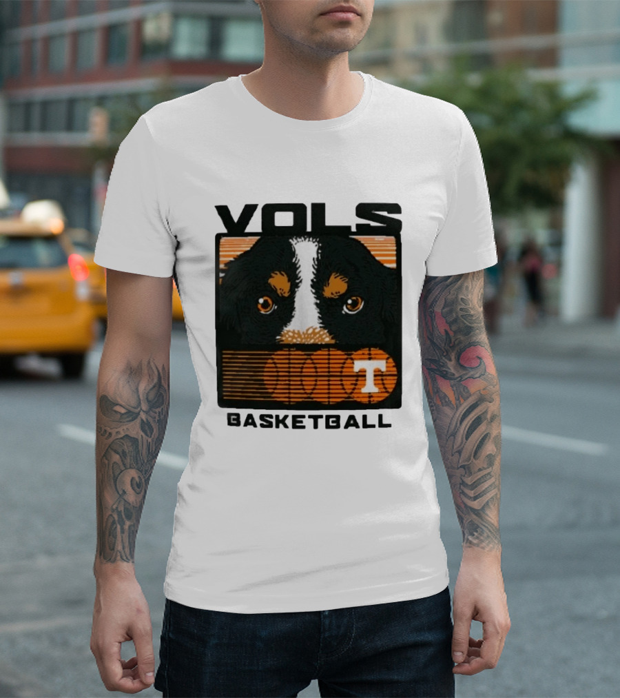 Vols Basketball Original Tennessee Volunteers Staredown T-Shirt